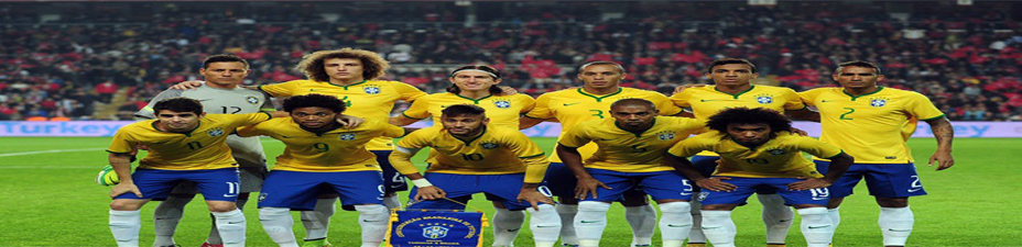 Pemain Brazil Tunjukkan Keperkasaannya Pemain Brazil Tunjukkan Keperkasaannya